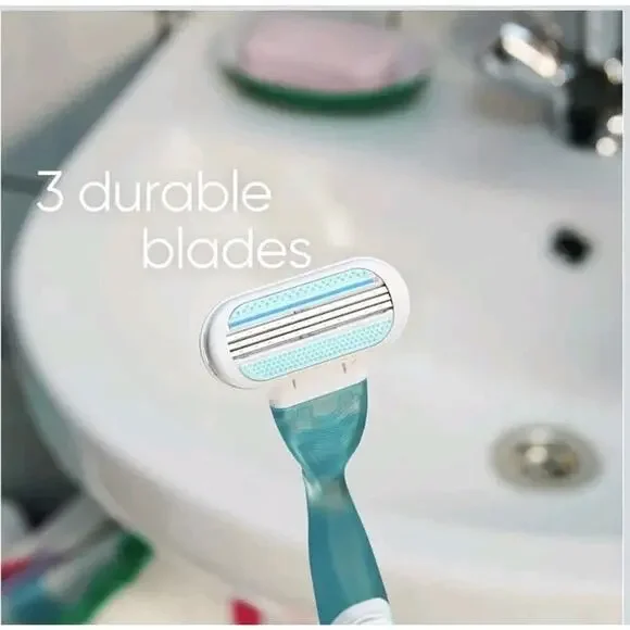 Venus Smooth Women's Razor Blade Refills - 4 Count 2 Pack - 8 Refills Total - Picture 7 of 7